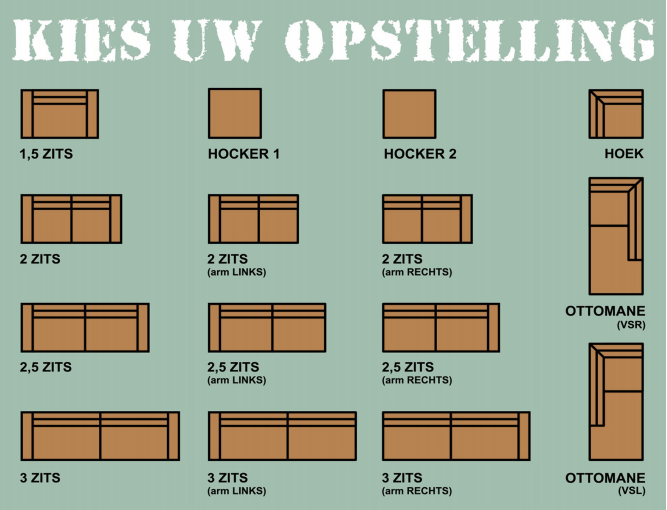 Rodeo uitbarsting tiener Bonanza serie - Bergsma Meubelen