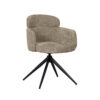 LABEL51 Eetkamerstoel Levi - Hunter - Elite - Black Frame - Afbeelding 3