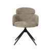 LABEL51 Eetkamerstoel Levi - Hunter - Elite - Black Frame - Afbeelding 4