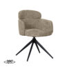 LABEL51 Eetkamerstoel Levi - Hunter - Elite - Black Frame