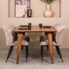 LABEL51 Eetkamertafel Fly - Nature - Mangohout - 190x100 cm - Afbeelding 3