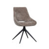 LABEL51 Eetkamerstoel Marlow - Hunter - Elite - Black Frame - Afbeelding 3
