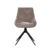 LABEL51 Eetkamerstoel Marlow - Hunter - Elite - Black Frame - Afbeelding 4