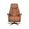 LABEL51 Fauteuil Oslo - Cognac - Micro Suede - One Size - Afbeelding 6