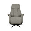 LABEL51 Fauteuil Oslo - Truffel grijs - Boucle - One Size - Afbeelding 5