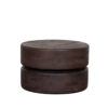 LABEL51 Salontafel Milly - Espresso - Mangohout - 50 cm - Afbeelding 3