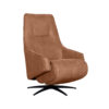 LABEL51 Fauteuil Odense - Cognac - Micro Suede - One Size - Afbeelding 3