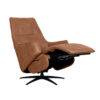 LABEL51 Fauteuil Odense - Cognac - Micro Suede - One Size - Afbeelding 4