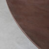 LABEL51 Eetkamertafel Olly - Espresso - Mangohout - 150 cm - Romd - Afbeelding 5