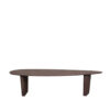 LABEL51 Eetkamertafel Wow - Espresso - Mangohout - 300x130 cm - Afbeelding 4