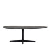 LABEL51 Eetkamertafel Rosie - Zwart - Mangohout - 260x110 cm - Afbeelding 4