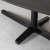LABEL51 Eetkamertafel Rosie - Zwart - Mangohout - 260x110 cm - Afbeelding 6