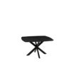 LABEL51 Eetkamertafel Blake - Zwart - Mangohout - 130x130 cm - Afbeelding 5