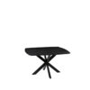 LABEL51 Eetkamertafel Blake - Zwart - Mangohout - 140x140 cm - Afbeelding 5