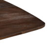 LABEL51 Eetkamertafel Blake - Espresso - Mangohout - 140x140 cm - Afbeelding 7