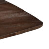 LABEL51 Eetkamertafel Blake - Espresso - Mangohout - 140x140 cm - Afbeelding 4