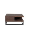 LABEL51 Salontafel Cube - Espresso - Mangohout - 80 cm - Afbeelding 4