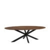 LABEL51 Eetkamertafel James - Nature - Mangohout - 240 cm - Ovaal