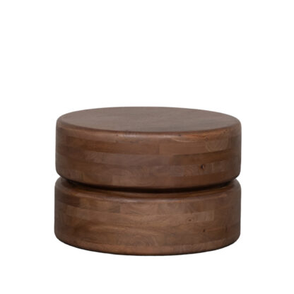 LABEL51 Salontafel Milly - Nature - Mangohout - 50 cm - Afbeelding 3
