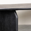 LABEL51 Eetkamertafel Cooper - Zwart - Mangohout - 250x110 cm - Afbeelding 7