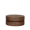 LABEL51 Salontafel Milly - Nature - Mangohout - 70 cm - Rond - Afbeelding 3