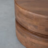 LABEL51 Salontafel Milly - Nature - Mangohout - 70 cm - Rond - Afbeelding 4