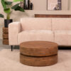 LABEL51 Salontafel Milly - Nature - Mangohout - 70 cm - Rond