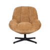 LABEL51 Fauteuil Huxley - Cognac - Elite - One Size - Afbeelding 3