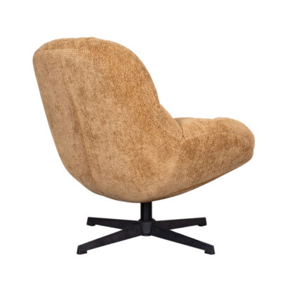 LABEL51 Fauteuil Huxley - Cognac - Elite - One Size - Afbeelding 5