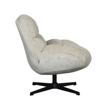 LABEL51 Fauteuil Huxley - Truffel grijs - Elite - One Size - Afbeelding 4