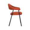 LABEL51 Eetkamerstoel Amaze - Rust - Breathe - Black Frame - Afbeelding 4