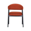 LABEL51 Eetkamerstoel Amaze - Rust - Breathe - Black Frame - Afbeelding 6