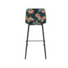 LABEL51 Barkruk Bistro - Multicolor - Fluweel - Zithoogte 78 - Afbeelding 6