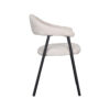 LABEL51 Eetkamerstoel Amaze - Naturel - Elite - Black Frame - Afbeelding 5