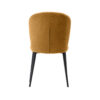LABEL51 Eetkamerstoel Vino - Mustard - Elite - Black Frame - Afbeelding 5