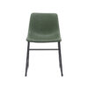 LABEL51 Eetkamerstoel Risto - Hunter - PU-Leder - Black Frame - Afbeelding 3