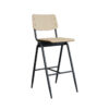 LABEL51 Barkruk Solid - Naturel - Hout - Zithoogte 86