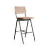 LABEL51 Barkruk Solid - Walnoot - Hout - Zithoogte 86