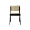 LABEL51 Eetkamerstoel Solid - Naturel - Hout - Black Frame - Afbeelding 5