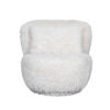 LABEL51 Fauteuil Doodle - Crème - Fluffy - One Size - Afbeelding 6
