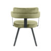 LABEL51 Eetkamerstoel Bardio - Hunter - Fluweel - Black Frame - Afbeelding 5