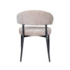 LABEL51 Eetkamerstoel Bliss - Clay - Elite - Black Frame - Afbeelding 5