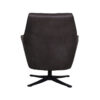 LABEL51 Fauteuil Tod - Antraciet - Micro Suede - One Size - Afbeelding 7