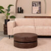 LABEL51 Salontafel Milly - Espresso - Mangohout - 70 cm - Rond