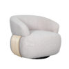 LABEL51 Fauteuil Valenza - Naturel - Boucle - Naturel Eiken - Afbeelding 3