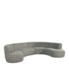 LABEL51 Bank Florence - Truffel grijs - Boucle - U-Bank - Afbeelding 3