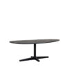 LABEL51 Eetkamertafel Rosie - Zwart - Mangohout - 220x100 cm - Afbeelding 3