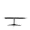 LABEL51 Eetkamertafel Rosie - Zwart - Mangohout - 220x100 cm - Afbeelding 4