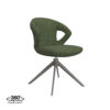 LABEL51 Eetkamerstoel Zurich - Forest - Boucle - Forest Frame