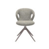 LABEL51 Eetkamerstoel Zurich - Truffel grijs - Boucle - Bronze Frame - Afbeelding 4